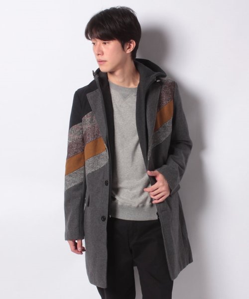 Desigual(デシグアル)/MAN WOVEN OVERCOAT/img09