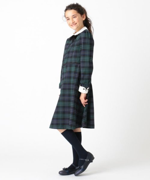 150 170cm チェックレトロワンピース 組曲kids Kumikyoku Kids Magaseek