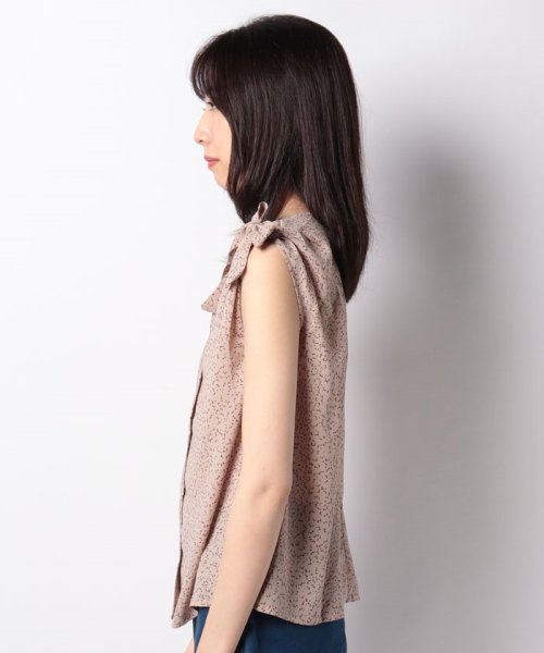NICE CLAUP OUTLET(ナイスクラップ　アウトレット)/【natural couture】肩リボンアソート柄ブラウス/img05