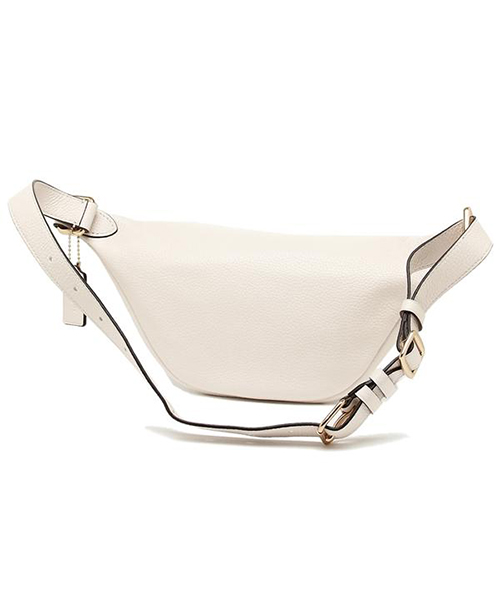 コーチ バッグ アウトレット COACH F48738 IMCHK ベルト バッグ レディース ボディバッグ・ウエストポーチ 無地 チョーク 白