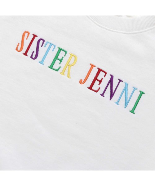 SISTER JENNI(シスタージェニィ)/レインボーロゴ刺繍ドロストトレーナー/img08