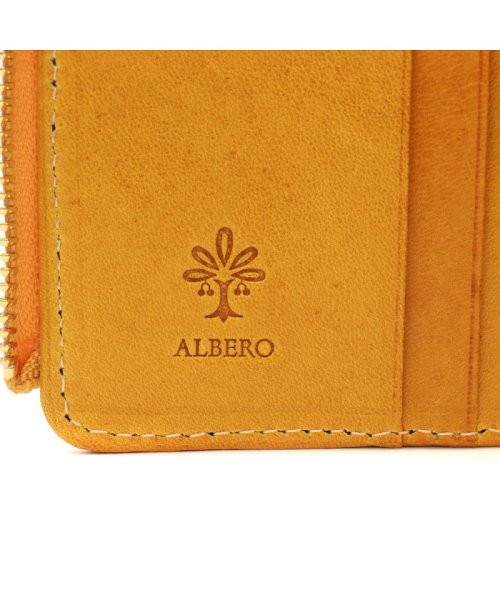 ALBERO(アルベロ)/アルベロ 二つ折り財布 ALBERO 財布 L字ファスナー BOX型小銭入れ PIERROT ピエロ 日本製 6429/img15