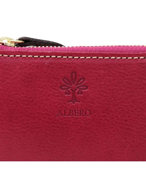 ALBERO(アルベロ)/アルベロ 二つ折り財布 ALBERO 財布 L字ファスナー BOX型小銭入れ PIERROT ピエロ 日本製 6429/img16