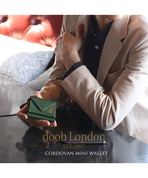 doob London(ドゥーブロンドン)/[doob London]コードバンレザーミニ財布/img13
