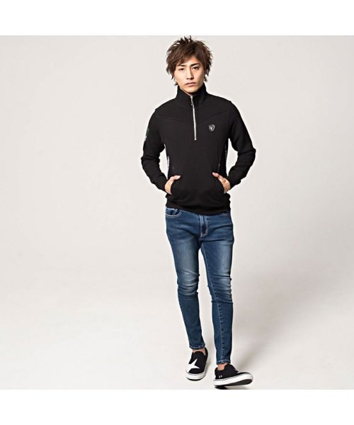 セール Viola ヴィオラ メンズ 裏毛ハーフジップアップ 長袖 プルオーバー ヴィオラ Viola Magaseek