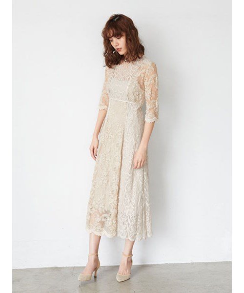 セール 50 Off パネルレースワンピース フレイ アイディー Fray I D Magaseek