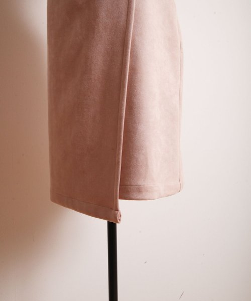 tocco closet(トッコクローゼット)/フラワービジュー付きラップタイトスカート/img20