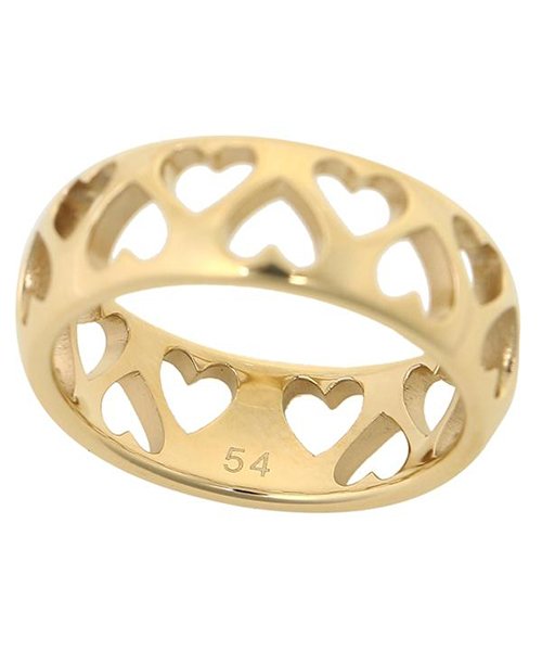 TOMMY HILFIGER(トミーヒルフィガー)/トミーヒルフィガー リング アクセサリー TOMMY HILFIGER 2701094 VDAY PUNCHED HEART RING レディース 指輪 ゴール/img04
