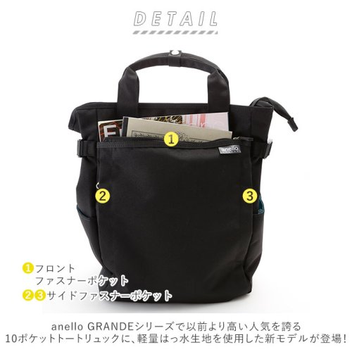 BACKYARD FAMILY(バックヤードファミリー)/アネログランデ 軽量撥水杢ポリSPS10トート型リュック GT－C3421/img02