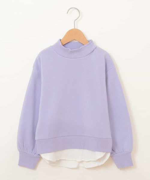 a.v.v(KID'S)(アー・ヴェ・ヴェキッズ)/[100－130]ワッフルレイヤードハイネックトレーナー[WEB限定サイズ]/img06