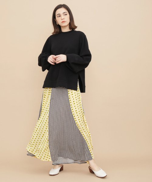 セール】【GANNI】Printed Crepe Skirt（スカート）(502853736  