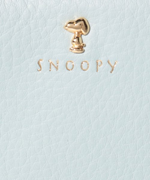 SNOOPY Leather Collection(スヌーピー)/PEANUTS SNOOPY スモーキーパステル がま口二つ折れ/img06