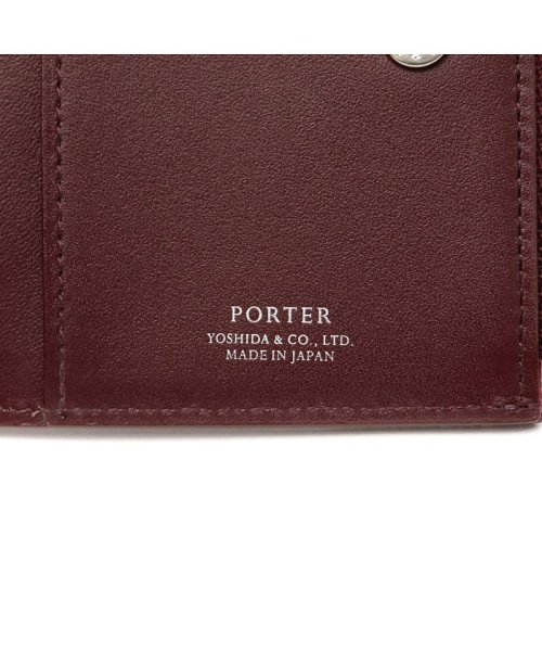 PORTER(ポーター)/ポーター エイブル ウォレット 030－03439 二つ折り財布 吉田カバン PORTER ABLE WALLETミニ財布 型押し/img15