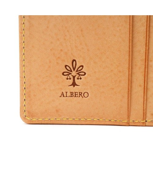 ALBERO(アルベロ)/アルベロ 財布 ALBERO 二つ折り財布 BOX型小銭入れ NATURE ナチュレ 本革 日本製 5370/img15