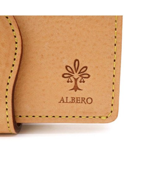 ALBERO(アルベロ)/アルベロ 財布 ALBERO 二つ折り財布 BOX型小銭入れ NATURE ナチュレ 本革 日本製 5370/img16