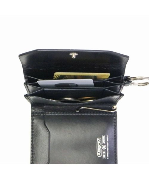 AS2OV(アッソブ)/アッソブ 財布 AS2OV マネークリップ OILED ANTIEQUE LEATHER MONEY CLIP ASSOV 041902/img11