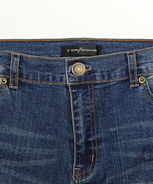 セール デニムカーゴパンツ デニムパンツ メンズ カーゴパンツ スキニー ラグスタイル Luxstyle Magaseek