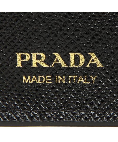 PRADA(プラダ)/プラダ 財布 PRADA 1MH021 2E3K F0002 SAFFIANO LEATHER サフィアーノ レザー レディース 三つ折り財布 無地 BLACK/img07