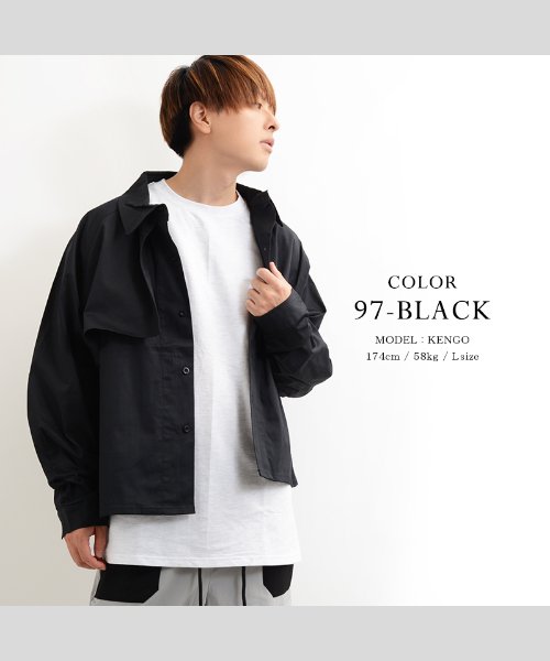 1111clothing(ワンフォークロージング)/ジャケット アウター ショート丈 長袖 ブルゾン トップス メンズ レディース 韓国 ファッション 春 韓国ファッション ペアルック カップル お揃い 服/img12