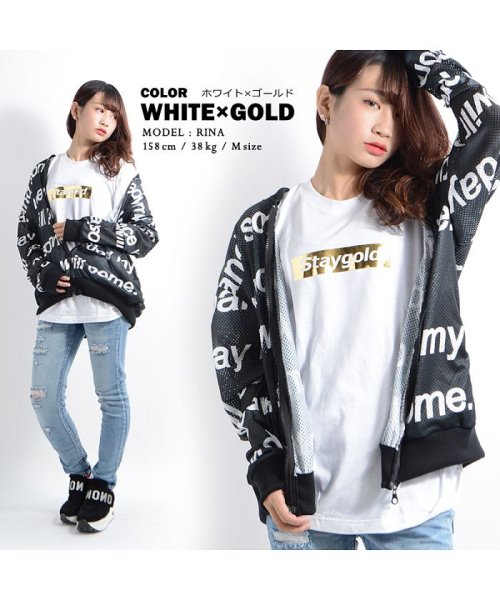 1111clothing(ワンフォークロージング)/【STAYGOLDボックスロゴ プリントTシャツ】 Tシャツ メンズ 半袖 ビッグT ビックT レディース ユニセックス トップス カットソー コットン ロゴT/img06