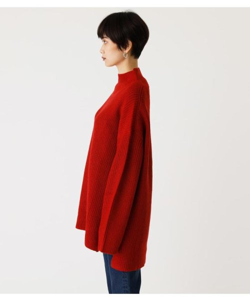 AZUL by moussy(アズールバイマウジー)/SIDE SLIT LOOSE KNIT/img20