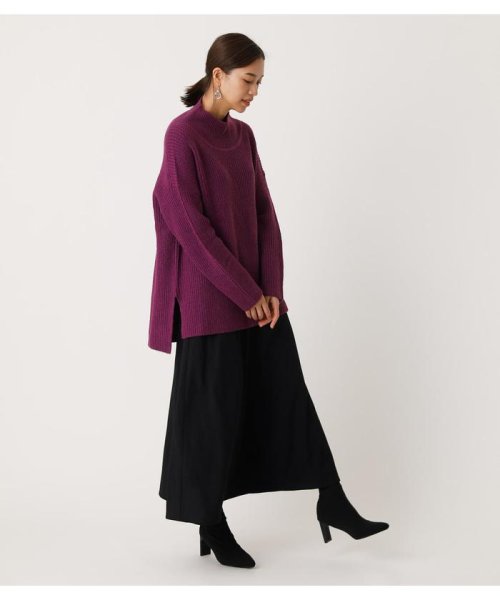 AZUL by moussy(アズールバイマウジー)/SIDE SLIT LOOSE KNIT/img26