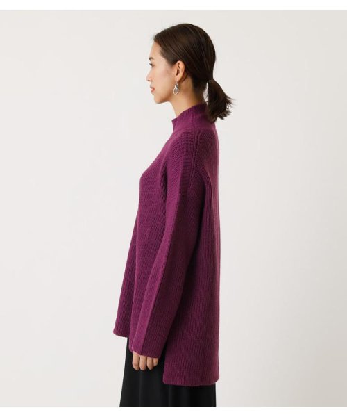 AZUL by moussy(アズールバイマウジー)/SIDE SLIT LOOSE KNIT/img28