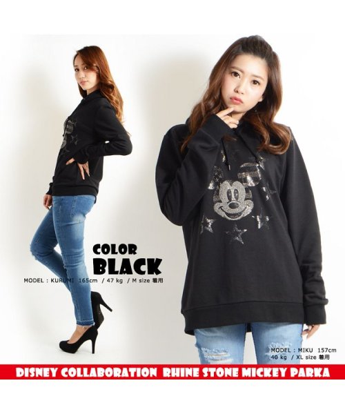 1111clothing(ワンフォークロージング)/ディズニー 男女兼用 ペアルック パーカー 男女 ペア 服 ミッキー 大人 Mickey カップル お揃い メンズ レディース 星条旗 トップス 可愛い カワイ/img10