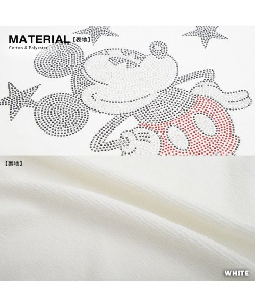 セール ラインストーンミッキートレーナー B Br ミッキー 男女兼用 トレーナー カップル ディズニー ペアルック メンズ レディース トップス 可愛い カワ ワンフォークロージング 1111clothing Magaseek