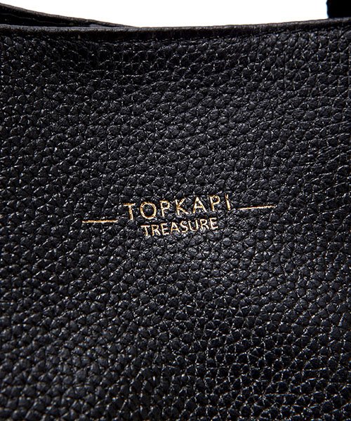 TOPKAPI TREASURE(トプカピトレジャー)/ストライプハンドル・レザーA4トートバッグ/img10