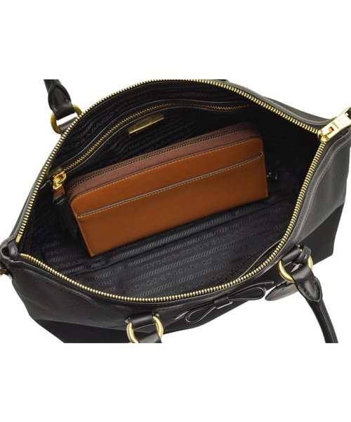 プラダ Prada バッグ ショルダーバッグ 2way 斜めがけ ジャガード キャンバス リボン 1ba104 アウトレット プラダ Prada Magaseek