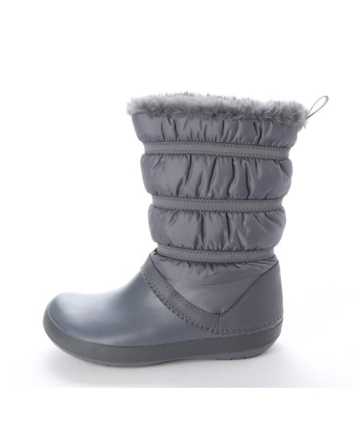 セール クロックス Crocs レディース ロングブーツ Crocband Winter Boot W 5314 4417 503 クロックス Crocs Magaseek