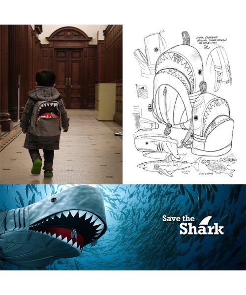 モーンクリエイションズ シャーク リュック サメリュック 20L MORN CREATIONS SK－101 人気・おすすめ｜使いやすい・旅行におすすめ 品質保証 全国発送 日本国内発送・最短翌日お届け