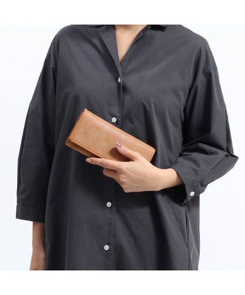 ネルド 長財布 NELD LATTE ラテ かぶせ 小銭入れあり 本革 AN191 