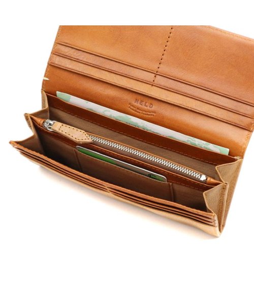 ネルド 長財布 NELD LATTE ラテ かぶせ 小銭入れあり 本革 AN191 