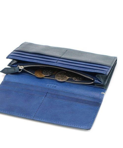 ネルド 長財布 NELD LATTE ラテ かぶせ 小銭入れあり 本革 AN191 