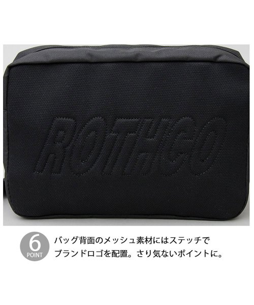 AMS SELECT(エーエムエスセレクト)/【ROTHCO/ロスコ】CORDURAミニショルダーバッグ/コーデュラナイロンボックス型ショルダー/img09