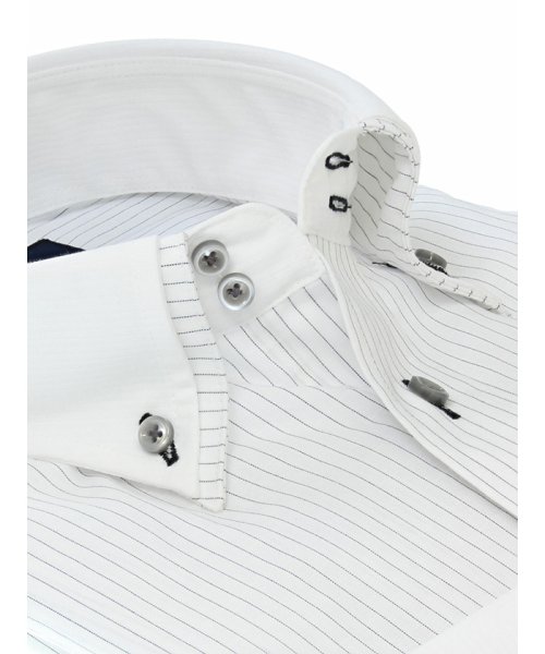 TAKA-Q(タカキュー)/形態安定レギュラーフィット ドゥエ2枚衿長袖シャツ/img01