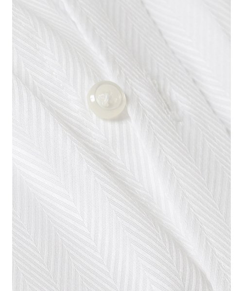 TAKA-Q(タカキュー)/綿100% 形態安定 スリムフィット ワイドカラー長袖シャツ/img04
