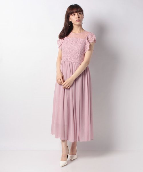 セール レースドッキングミディドレス レッセ パッセ Laisse Passe Magaseek