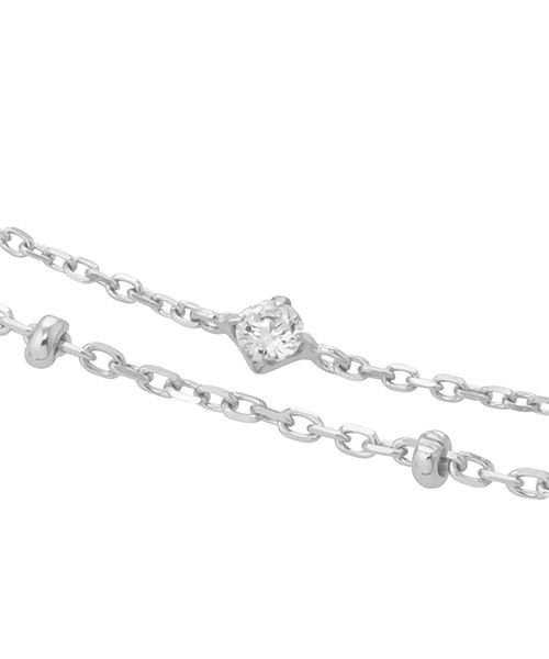 K10ホワイトゴールドブレスレット *店舗にてお問い合わせの際は メーカー品番をお申し付け下さい アフターサービスに関しましては ご利用の際には 必ずマガシーク発行のご購入明細書と取扱い説明書 保証書 をお持ち下さい お品物やお客様のご使用状況により 一部お承りできないアフターサービスもございます あらかじめご了承ください