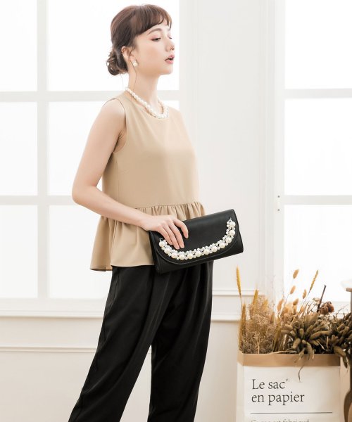 レース ペプラムトップスセットアップドレス 結婚式ワンピース お呼ばれパーティードレス ドレス スター Dress Star Magaseek