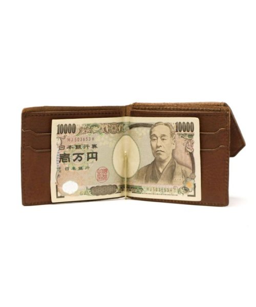 AS2OV(アッソブ)/アッソブ AS2OV マネークリップ OILED SHRINK LEATHER MONEY CLIP 二つ折り 財布 ASSOV 101405/img09