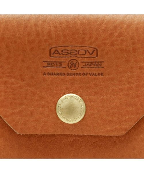 AS2OV(アッソブ)/アッソブ AS2OV コインケース レザー OILED SHRINK LEATHER COIN CASE 小銭入れ 財布 ASSOV 101406/img14