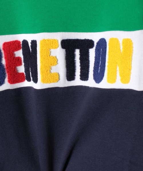 BENETTON (UNITED COLORS OF BENETTON BOYS)(ユナイテッド　カラーズ　オブ　ベネトン　ボーイズ)/スウェットカラーブロックロゴトップス/img05