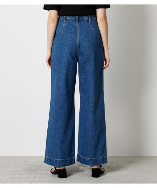 AZUL by moussy(アズールバイマウジー)/DARTS DENIM WIDE/img05