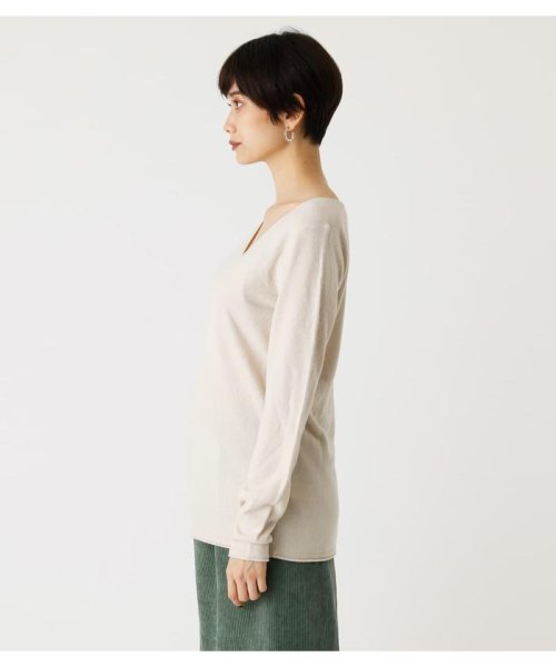AZUL by moussy(アズールバイマウジー)/NUDIE V／N KNIT TOPS ３/img20