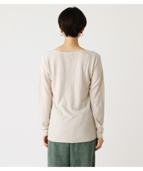 AZUL by moussy(アズールバイマウジー)/NUDIE V／N KNIT TOPS ３/img21