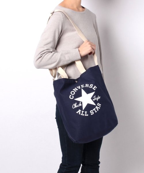 CONVERSE(CONVERSE)/CONVERSE CANVAS BIG LOGO 2WAY TOTE BAG/img06