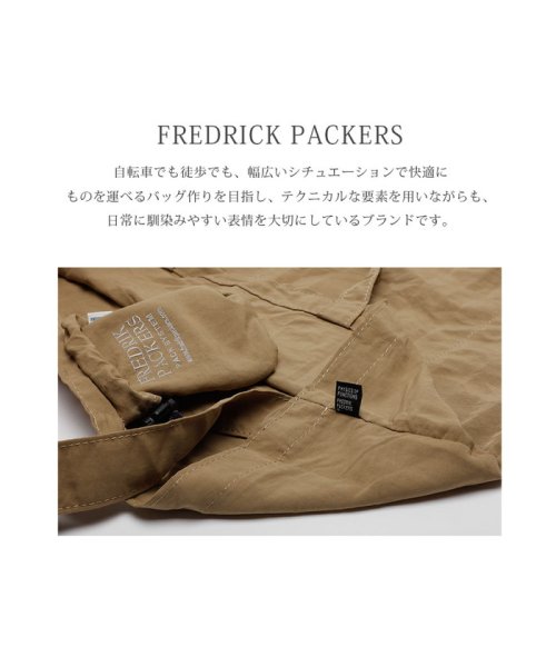 G.NINE(ジーナイン)/ショルダー トート トートバッグ 2way パッカブル 旅行 レディース メンズ FREDRIK PACKERS フレドリックパッカーズ おしゃれ 自転車 マザ/img11